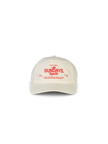 The Hecho Cap - Bone/Red