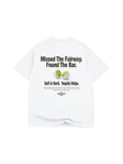 The Fairway Tee - Blanc White / Black